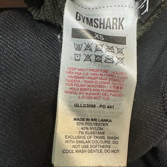 Gymshark Womens Black Squat Proof Leggings Size XS - Picture 8 of 10